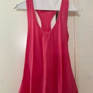 Trina Turk Pink Silk Sleeveless Top